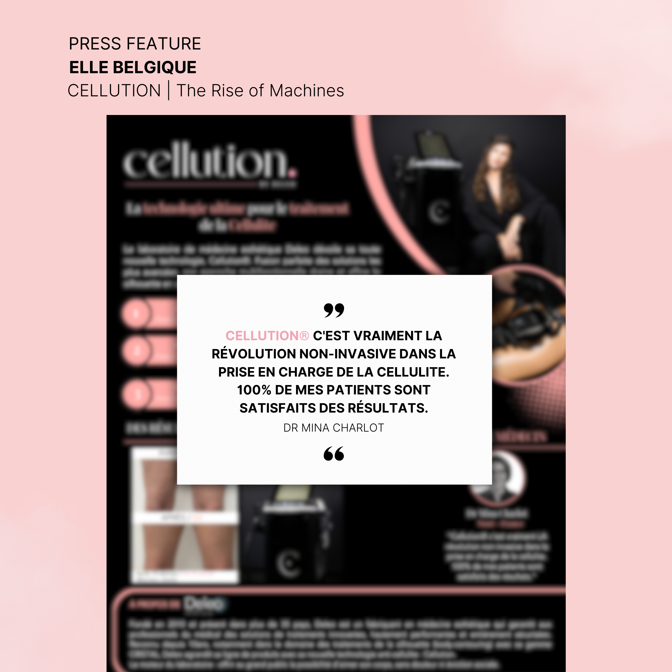 https://www.deleo.fr/PRESS FEATURE Cellution